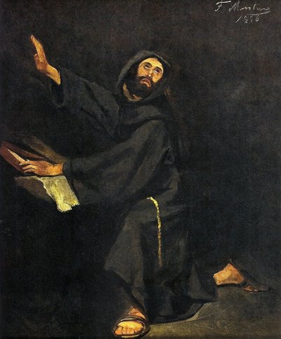 Saint Francis by Antonio Firmino Monteiro